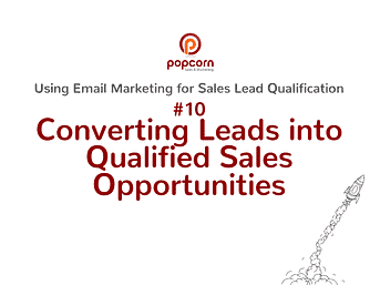converting leads into qualified sales opportunities title card for free training